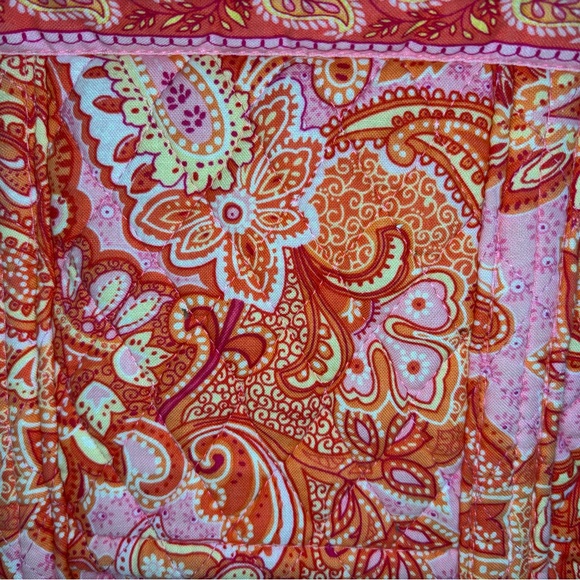 Vera Bradley Vibrant Pink Paisley Tote Bag - Picture 12 of 16